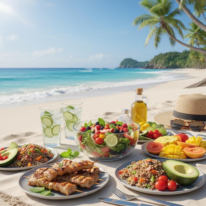 Lanches Saudáveis para a Praia Lanches Saudáveis para a Praia