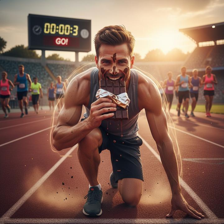 Benefícios do chocolate pré-corrida Benefícios do chocolate pré-corrida