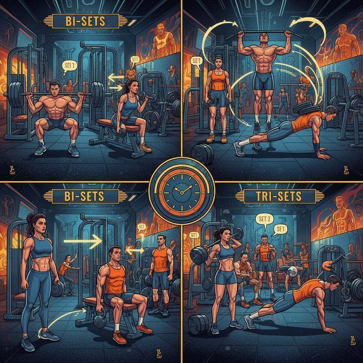 Como Integrar Tri-Sets na Sua Rotina Como Integrar Tri-Sets na Sua Rotina