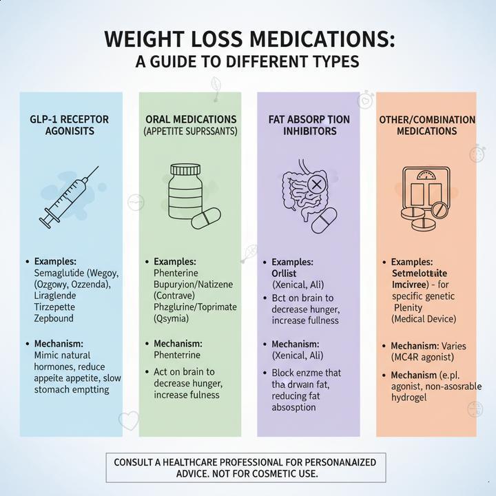 Evidências sobre a eficácia dos medicamentos para emagrecer