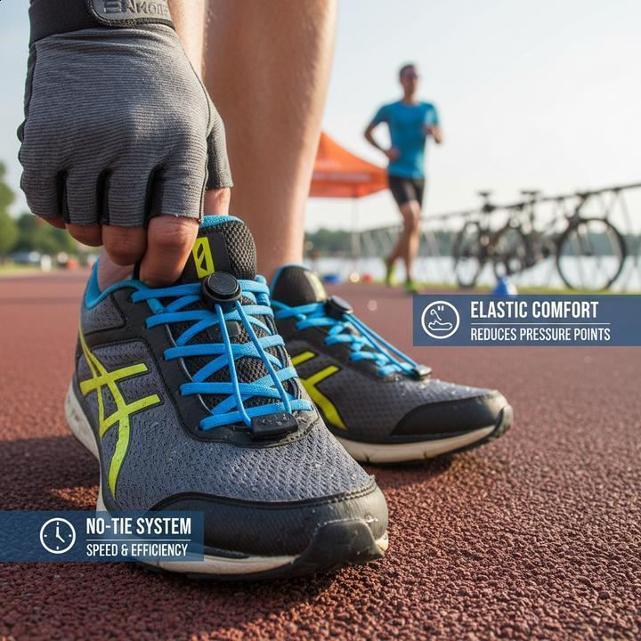 Cadarços elásticos versus cadarços tradicionais