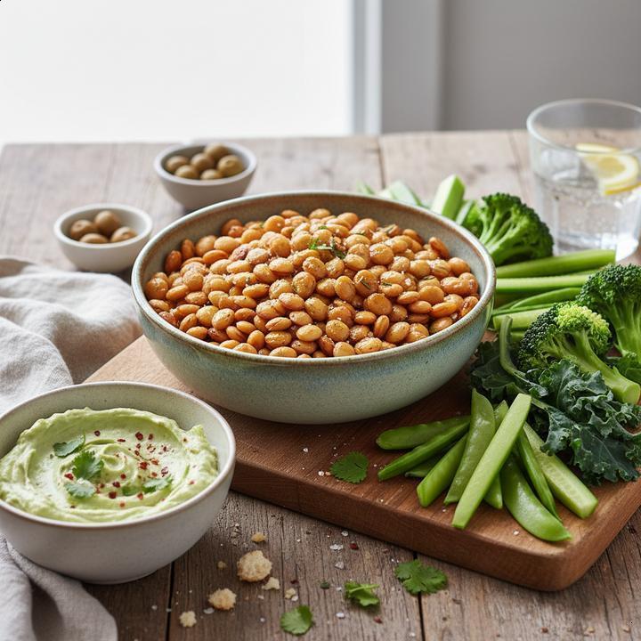 Ideias criativas para consumir snacks de tremoço