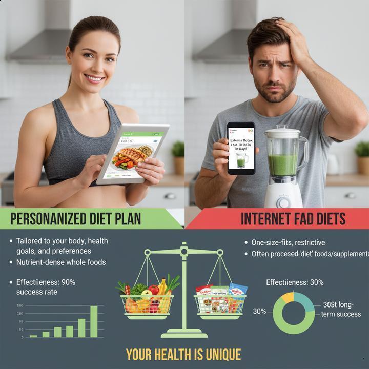 Benefícios de um plano alimentar personalizado