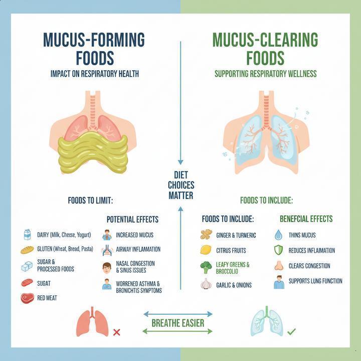 Outros alimentos mucogênicos a considerar Outros alimentos mucogênicos a considerar