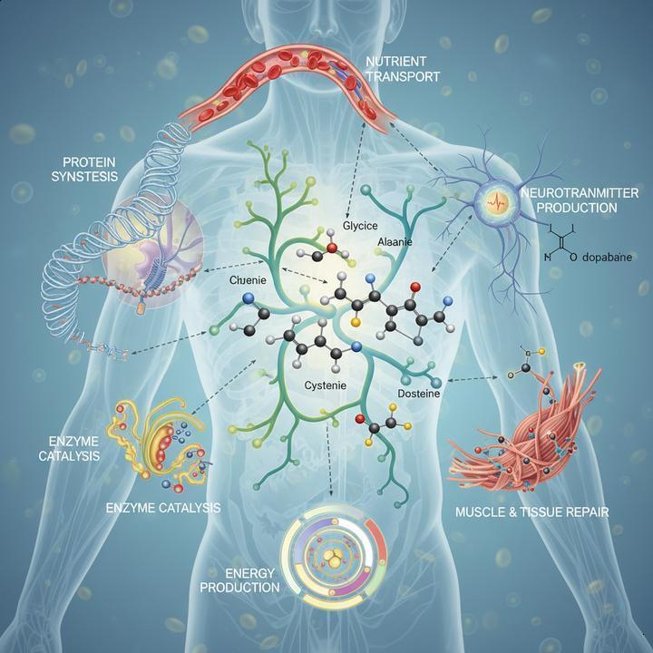 O papel dos aminoácidos na preservação muscular durante o jejum O papel dos aminoácidos na preservação muscular durante o jejum