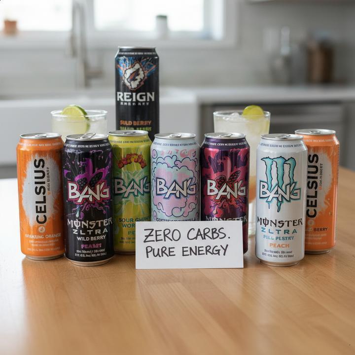 Comparação com outras bebidas energéticas