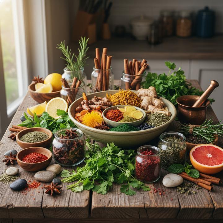 Receitas práticas incorporando temperos