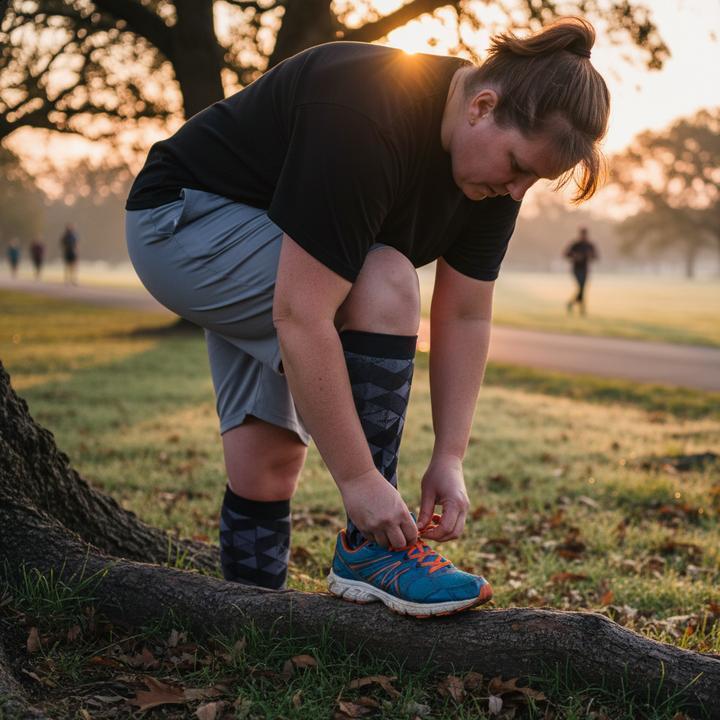 Plano de treino seguro para iniciantes obesos