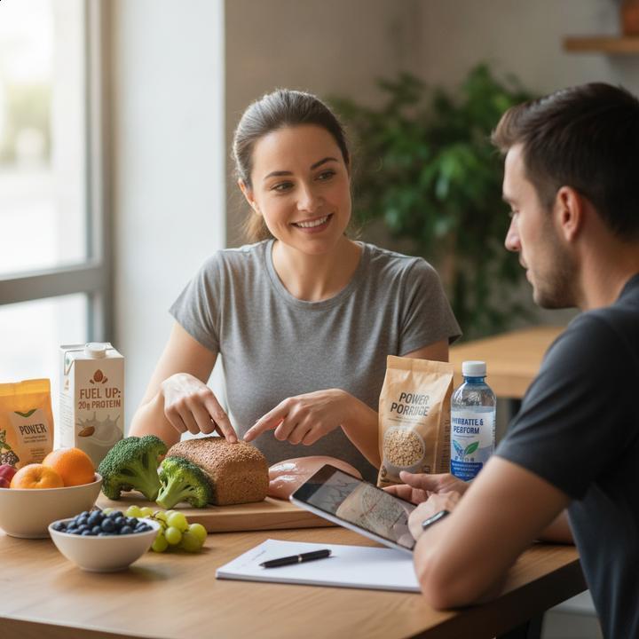 Planos práticos: refeições e lanches pré e pós-corrida low-FODMAP