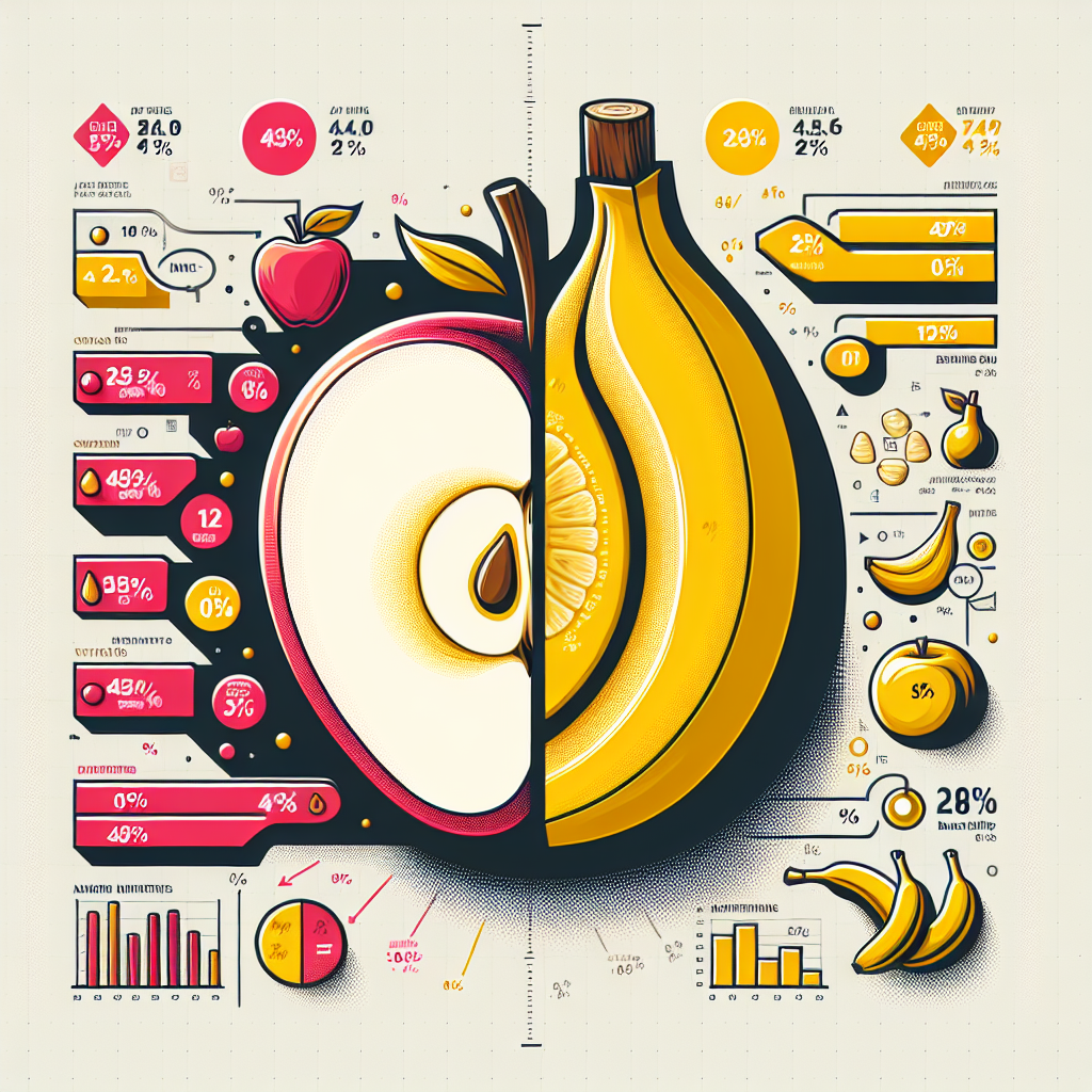 Maçã versus Banana: Benefícios e Comparação Nutricional