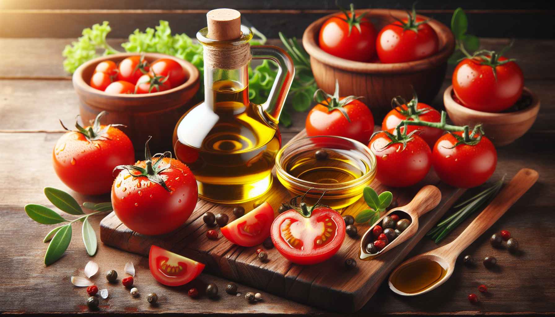 Descubra os Incríveis Benefícios do Tomate com Azeite de Oliva para a Saúde