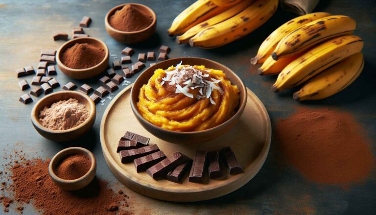 Descubra a Receita de Sobremesa Saudável com Banana da Terra e Cacau