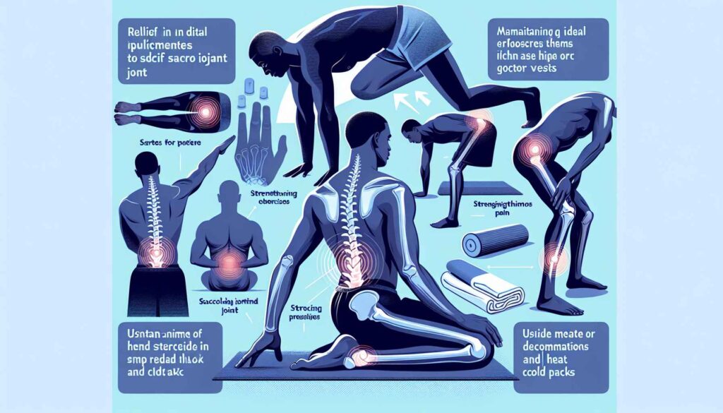 Como Aliviar Dores na Região Sacroilíaca: Exercícios e Recomendações