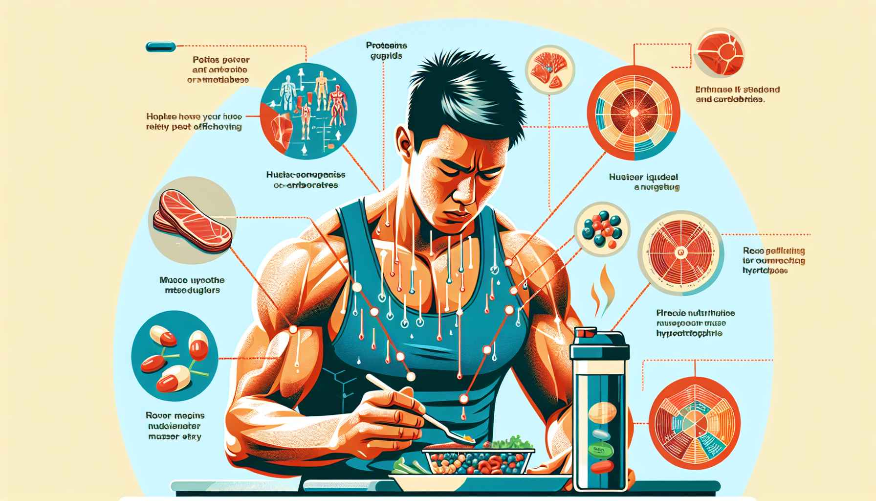 A importância do pós-treino na nutrição e na hipertrofia muscular