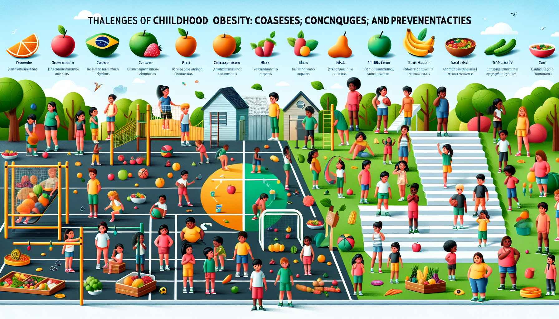 Os Desafios da Obesidade Infantil no Brasil: Causas, Consequências e Estratégias de Prevenção