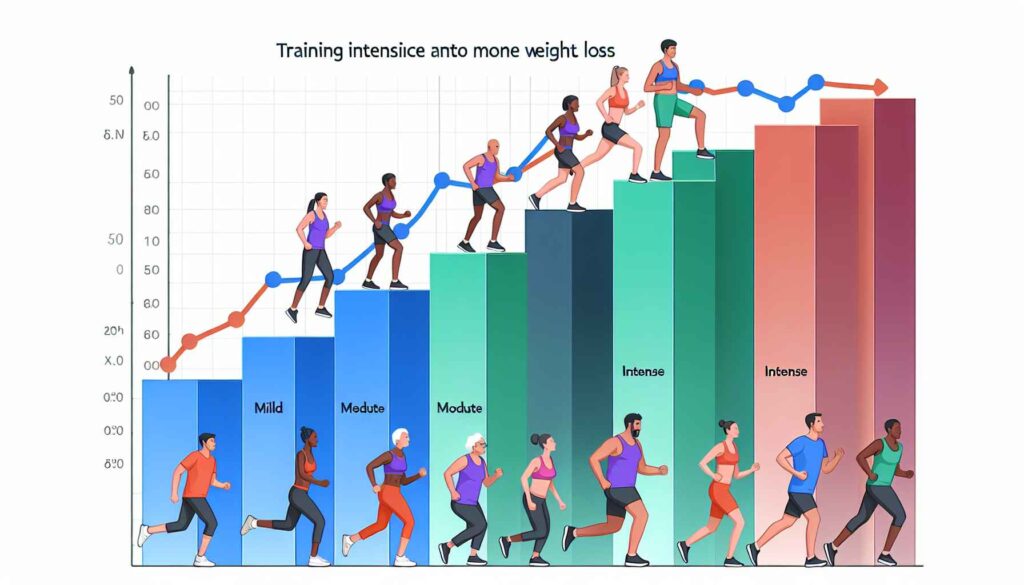 Como a intensidade de treinamento influencia na perda de peso