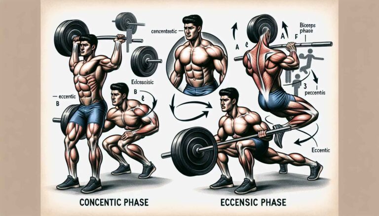Fase Concêntrica e Excêntrica: Maximizando a eficiência do treinamento muscular