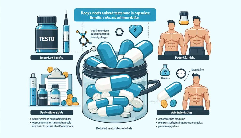 Tudo Sobre Testosterona em Cápsulas: Benefícios, Riscos e Administração