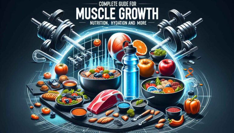 Guia Completo para o Crescimento Muscular: Nutrição, Hidratação e Mais