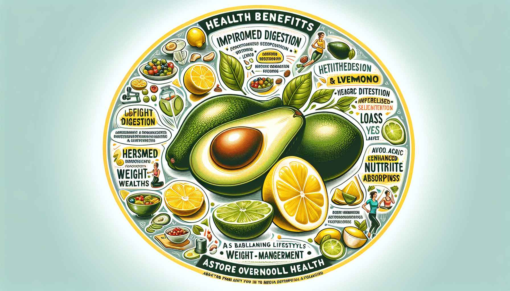 Benefícios do Abacate e Limão para Emagrecimento e Saúde