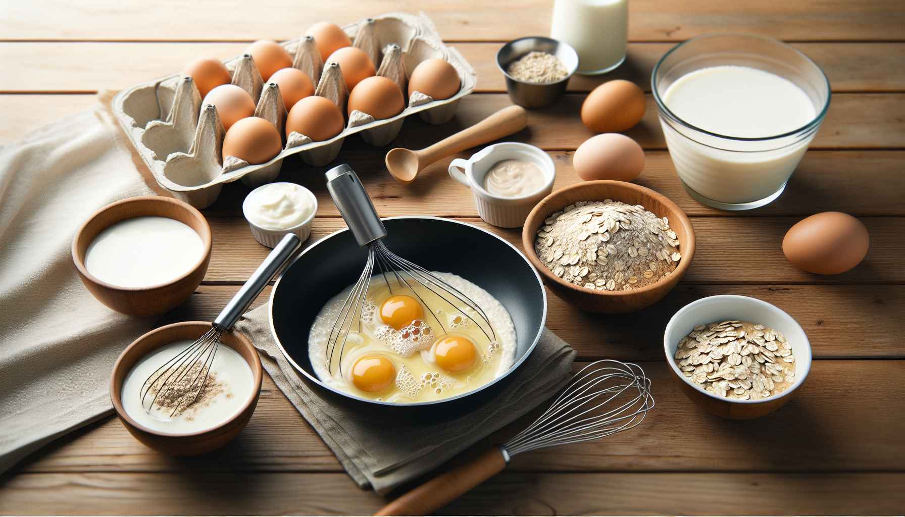 Receita Saudável e Rápida: Ovos com Iogurte e Aveia