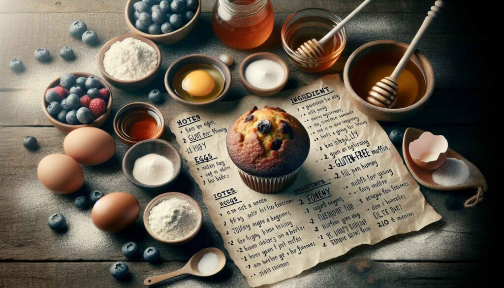 Receita Saudável de Bolinho Sem Glúten