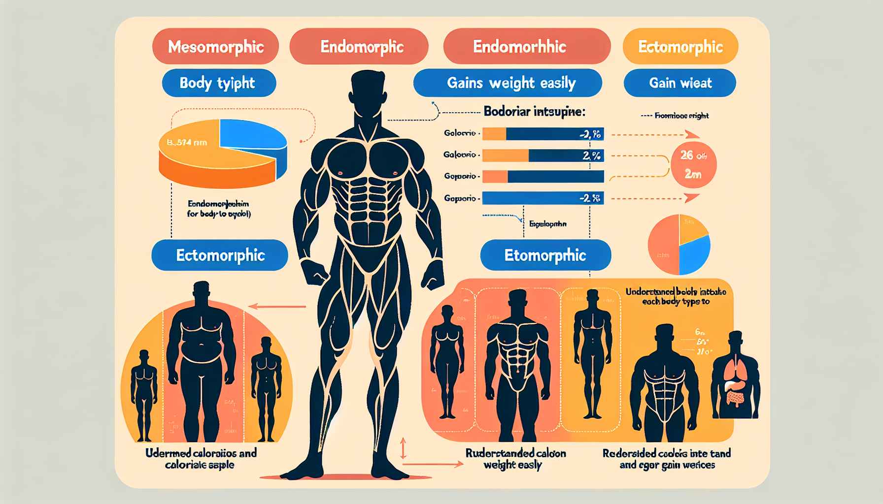 Como Ganhar Peso de Forma Saudável: Compreendendo os Tipos de Corpo e a Ingestão Calórica