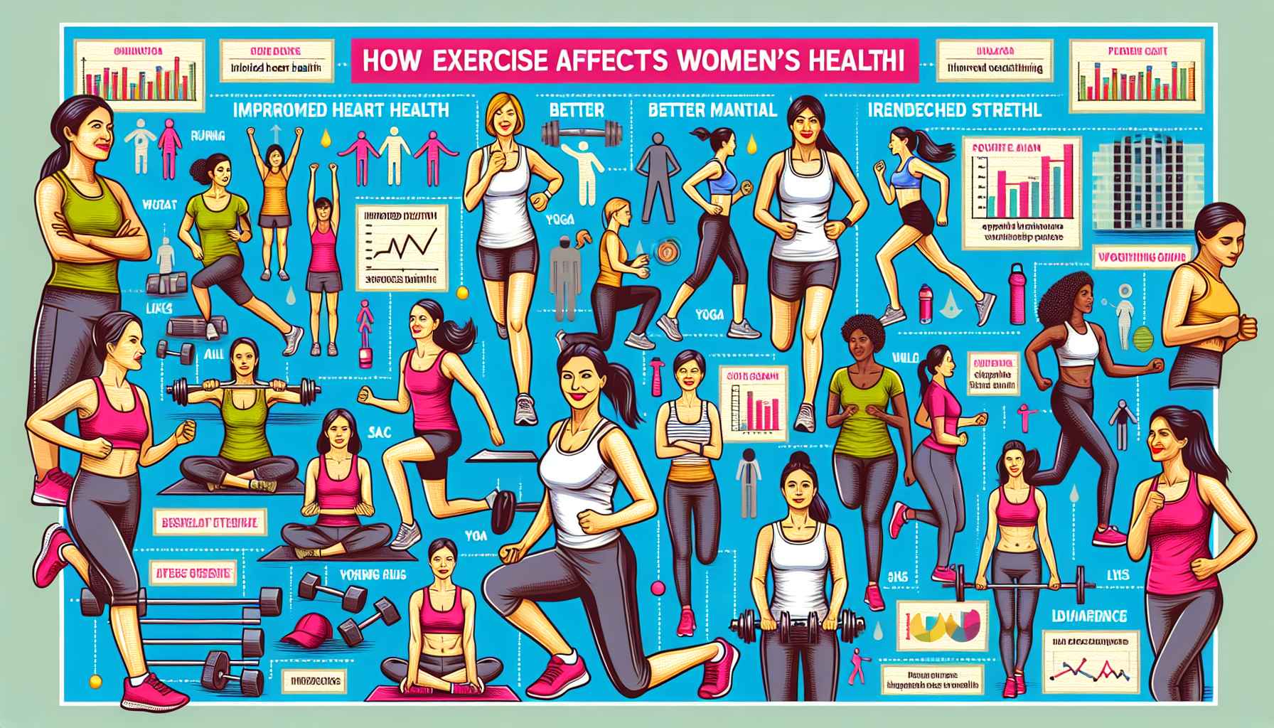 Como a Prática de Exercícios Influencia na Saúde das Mulheres