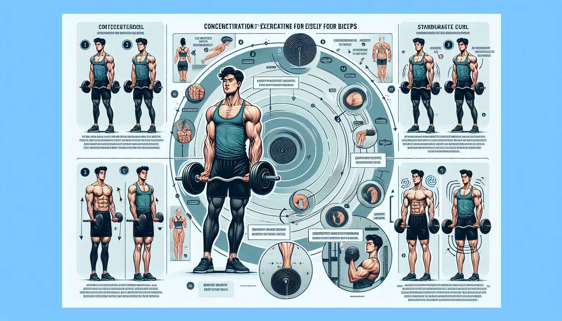 Rosca Concentrada: Guia Completo e Variações do Exercício para Bíceps