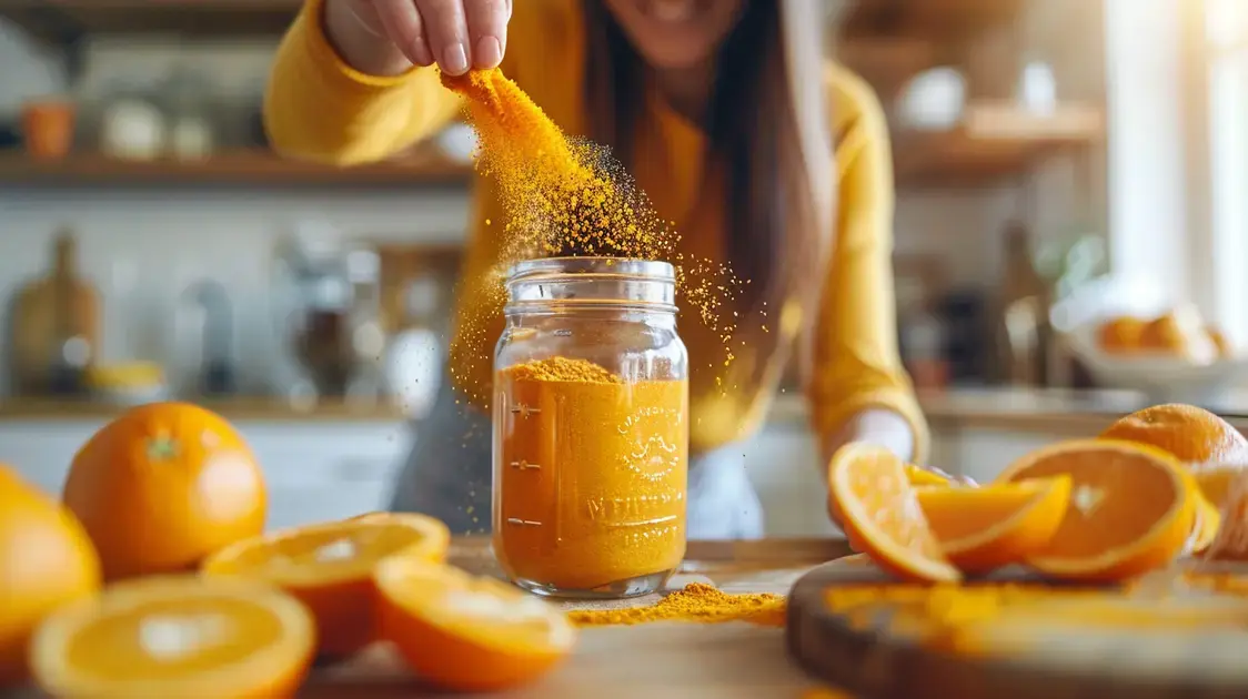 Armazenamento e Uso do Pó de Vitamina C em Receitas