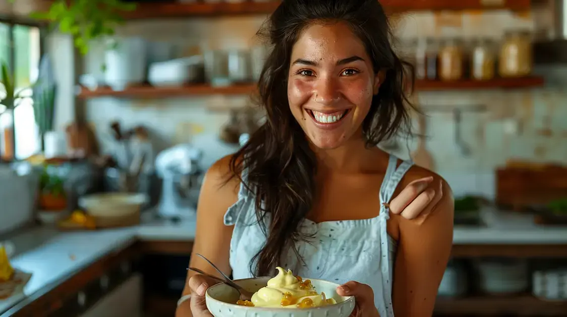 Descubra Como Fazer uma Mousse de Maracujá Vegana Irresistível