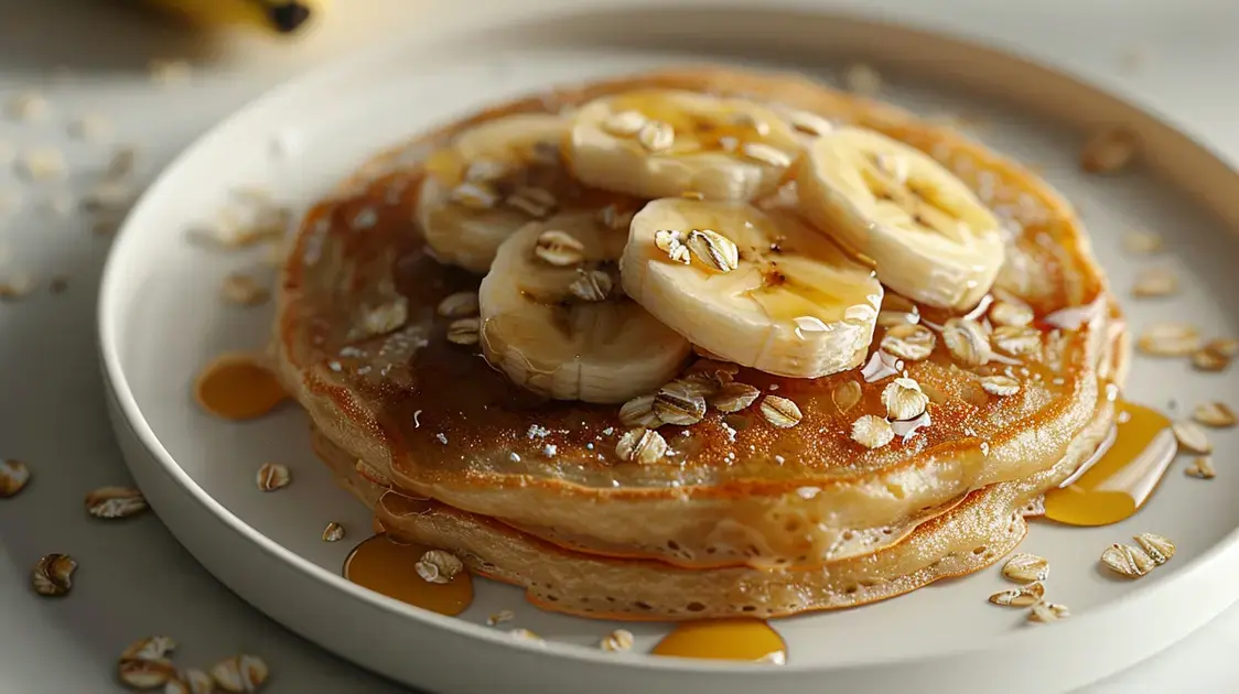 Panqueca Vegana de Banana e Aveia: Receita Deliciosa Saudável