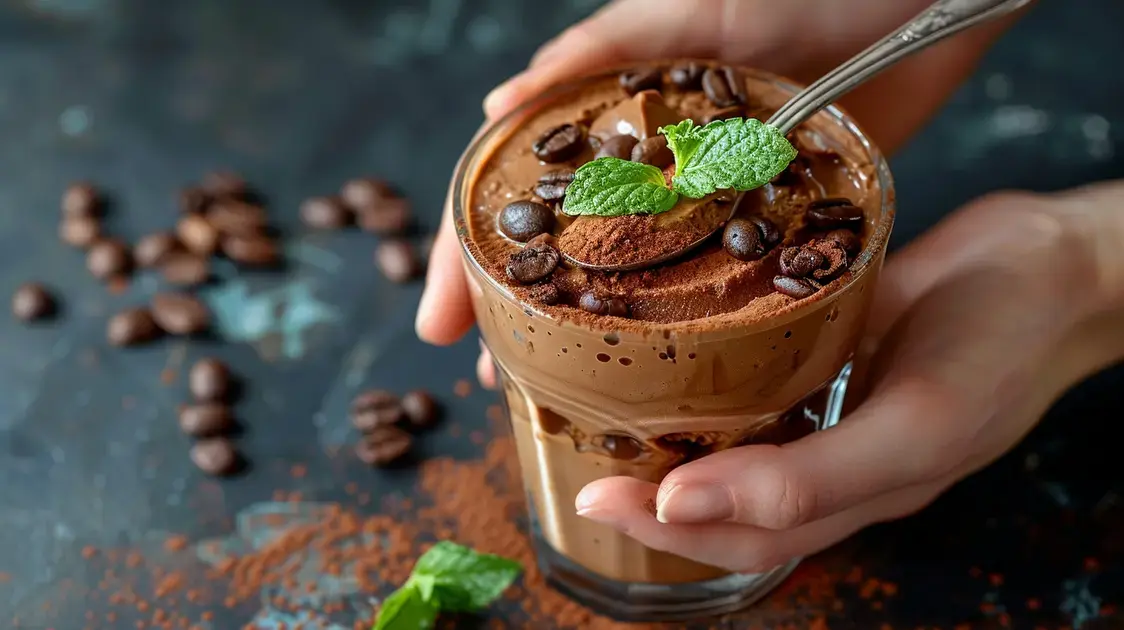 Receita 1: Creme de Chocolate com Café