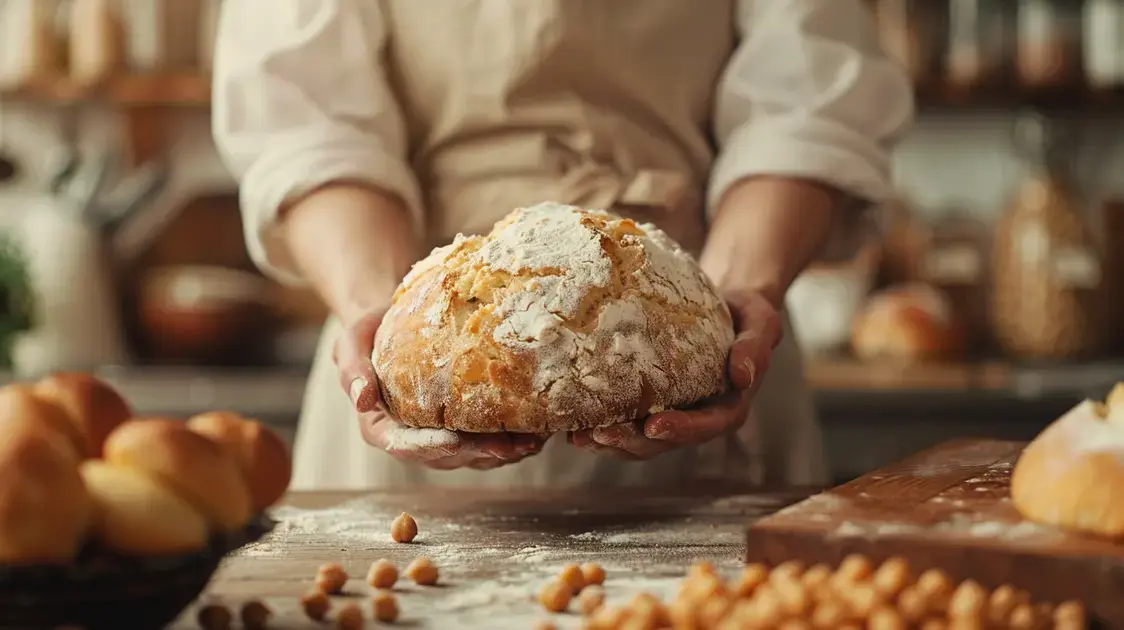 Descubra Como Fazer Pão Vegano Sem Glúten com Grão de Bico