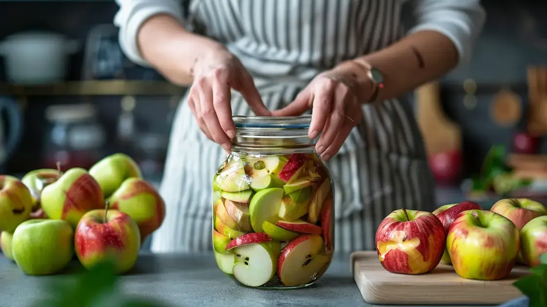 Ingredientes Necessários para Fazer Maçãs Probióticas