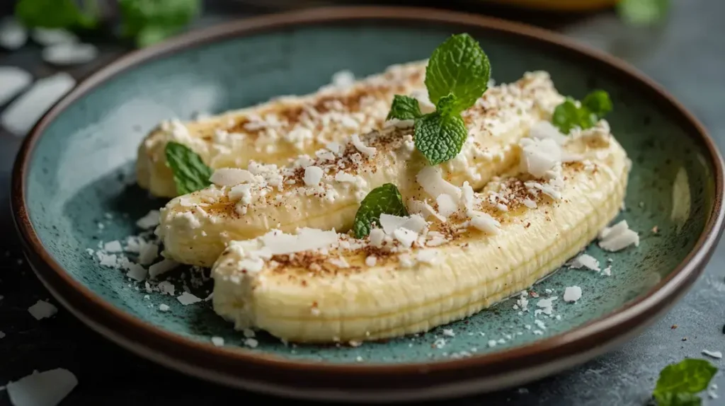 Lanche Saudável: Banana com Ricota e Coco, Irresistível!