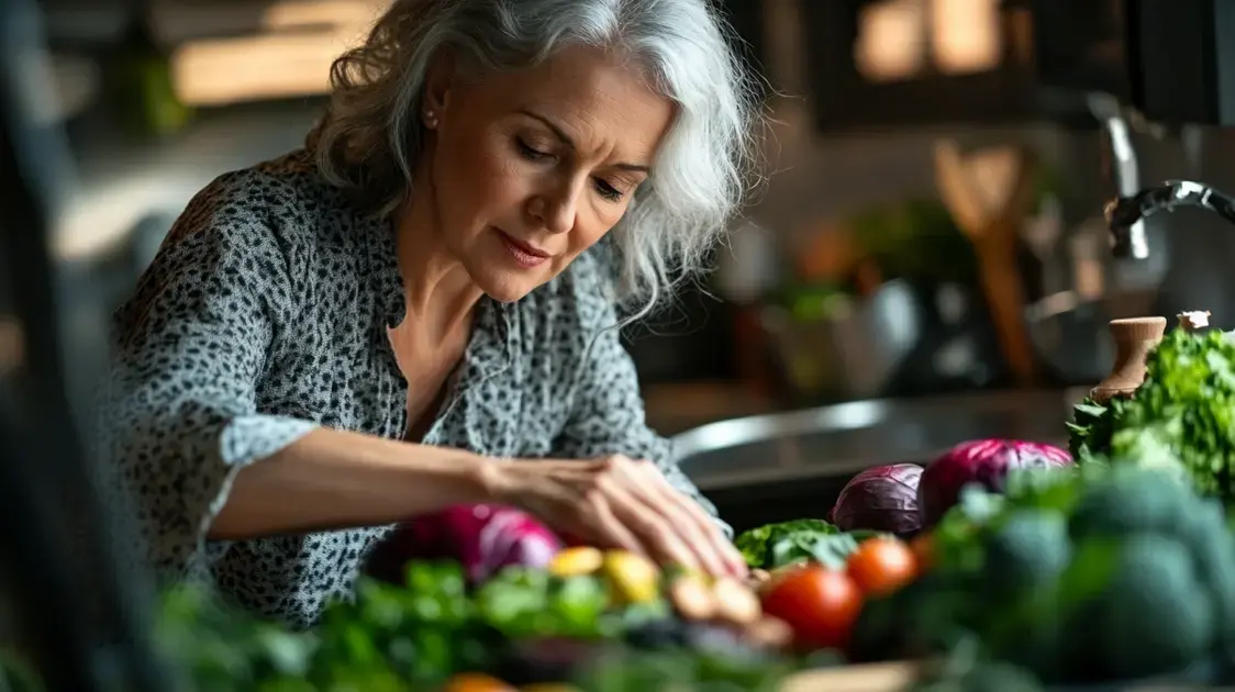 A Influência da Alimentação nos Sintomas da Menopausa