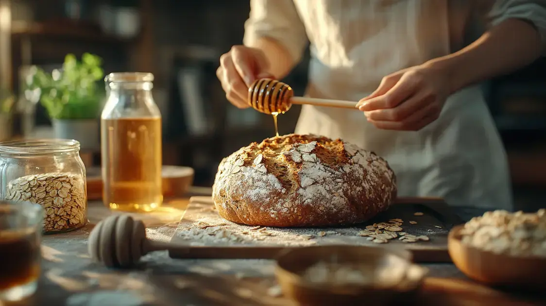 Descubra Como Fazer um Pão Saudável com Aveia Irresistível!