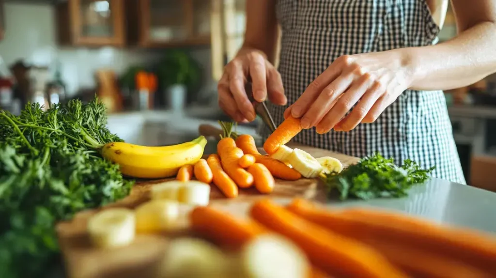 Descubra o Lanche de Cenoura e Banana Vegano e Sem Glúten