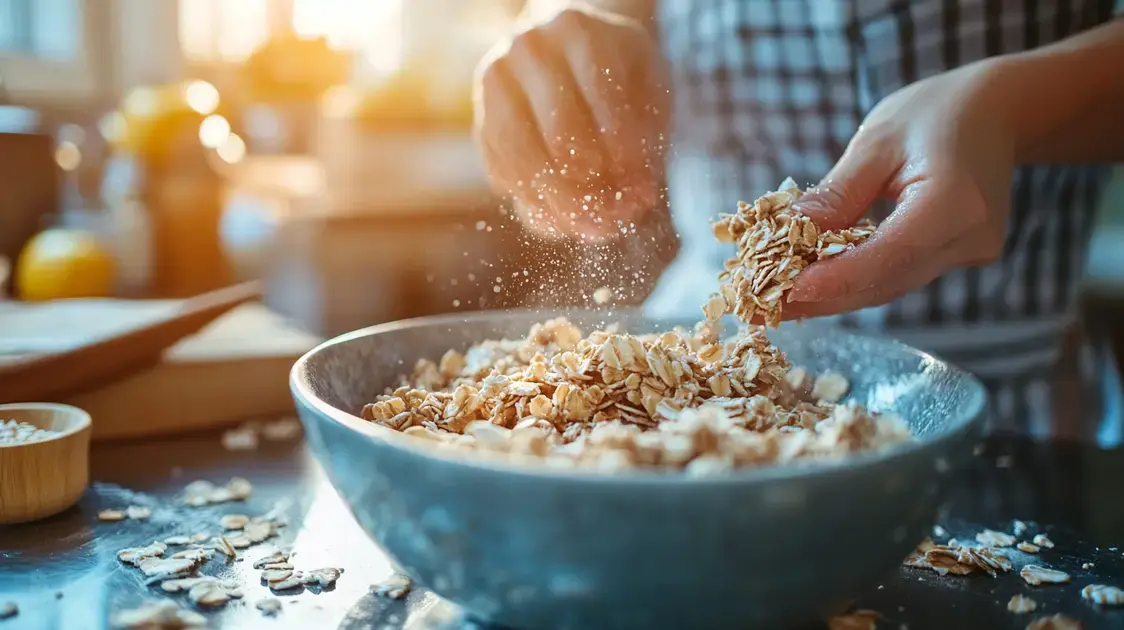 Receita Fácil de Lanche com Aveia e Água