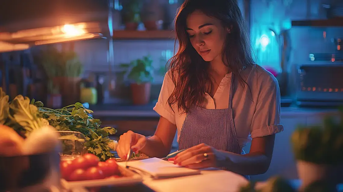 Atividades e Planejamento Alimentar para Noites Saudáveis