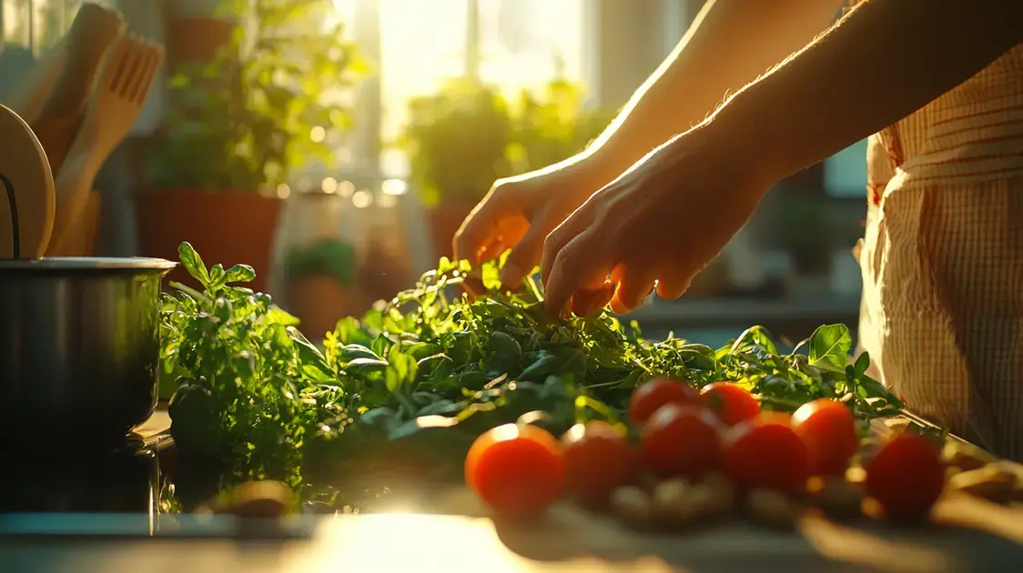 Porções e Ingredientes em Saladas