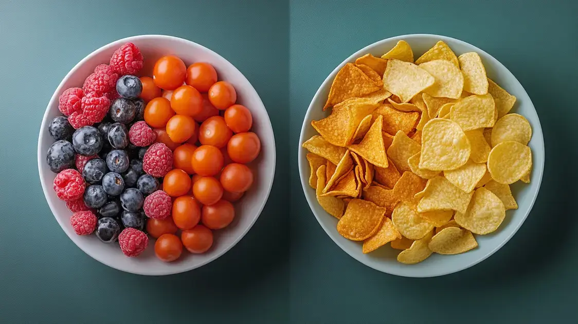 Calorias vs. Qualidade nutricional