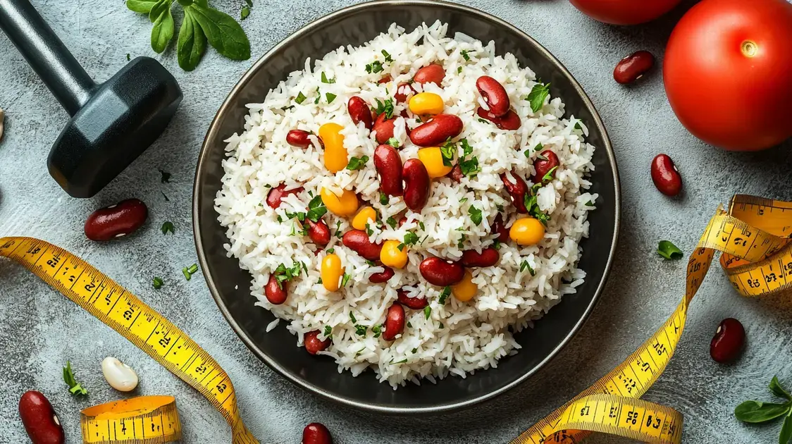 Ganho de massa muscular com arroz e feijão: A dieta que funciona