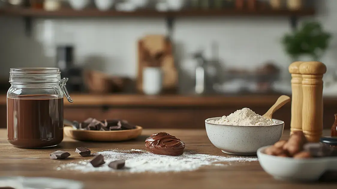 Preparando o Creme de Chocolate