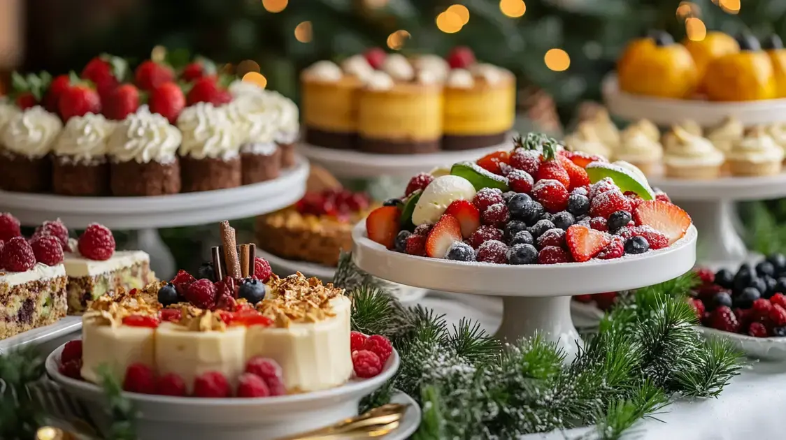 Sobremesa saudável de fim de ano: Delícias que fazem bem