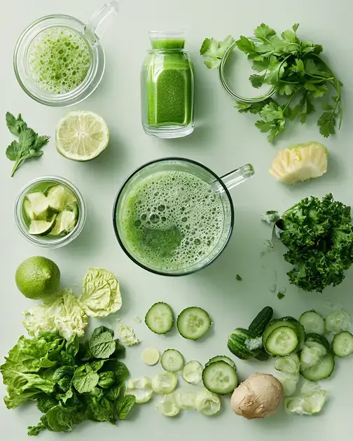 Passo a Passo para Preparação do Suco Verde