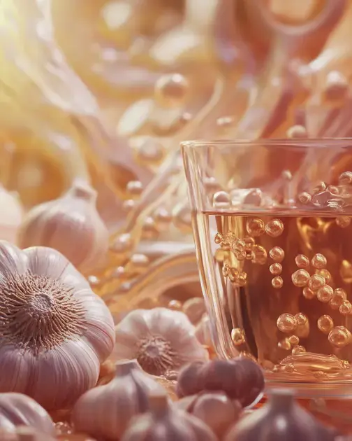 Ação Anti-inflamatória do Chá de Alho