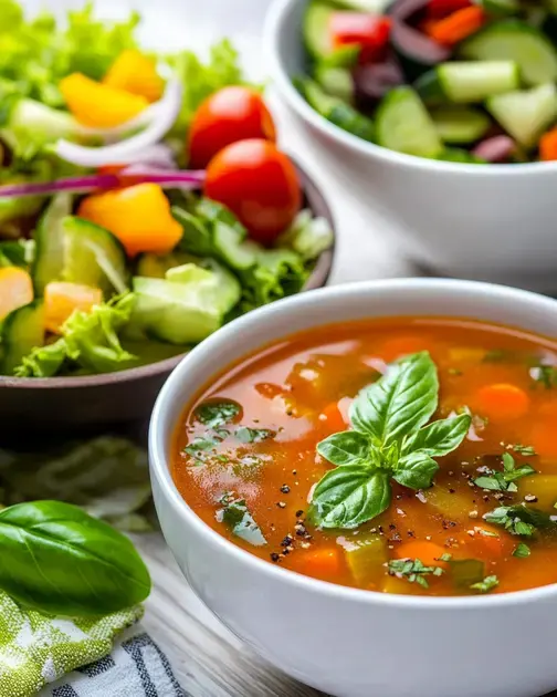 Aposte em Saladas e Sopas Antes das Refeições Aposte em Saladas e Sopas Antes das Refeições