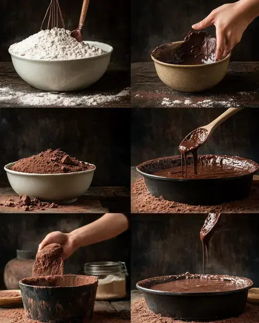 Passo a Passo do Preparo do Bolo